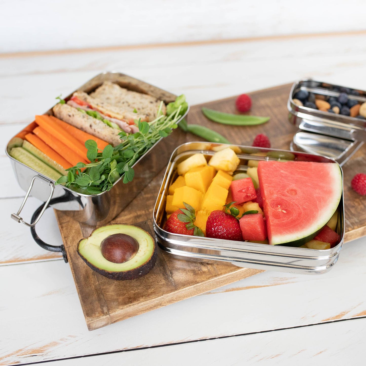 Sustain-a-Stacker Trio Lunchbox - Wildwood Eco