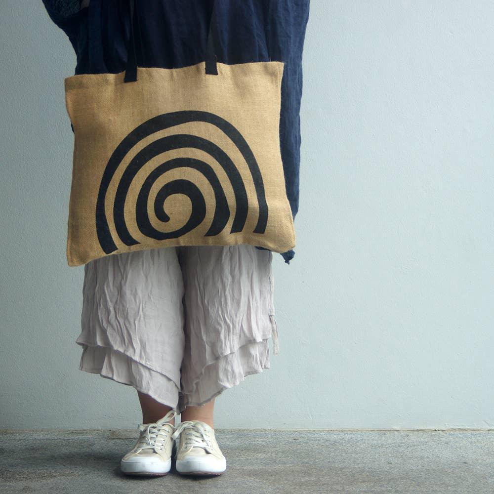 Natural Tote Bag: Dandelion - Wildwood Eco