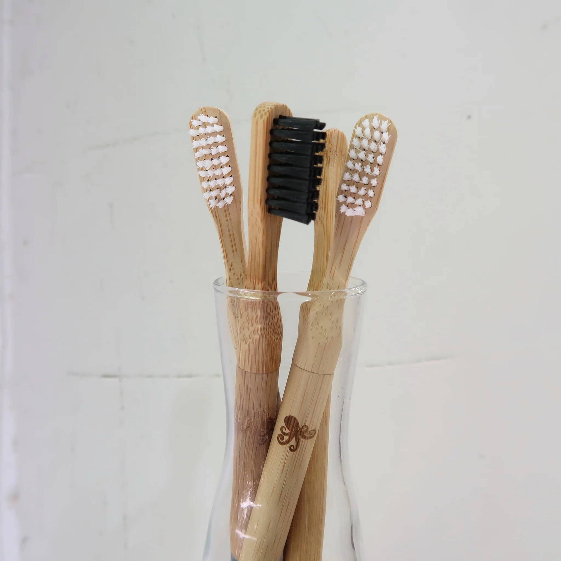 Bamboo Toothbrush: White - Wildwood Eco