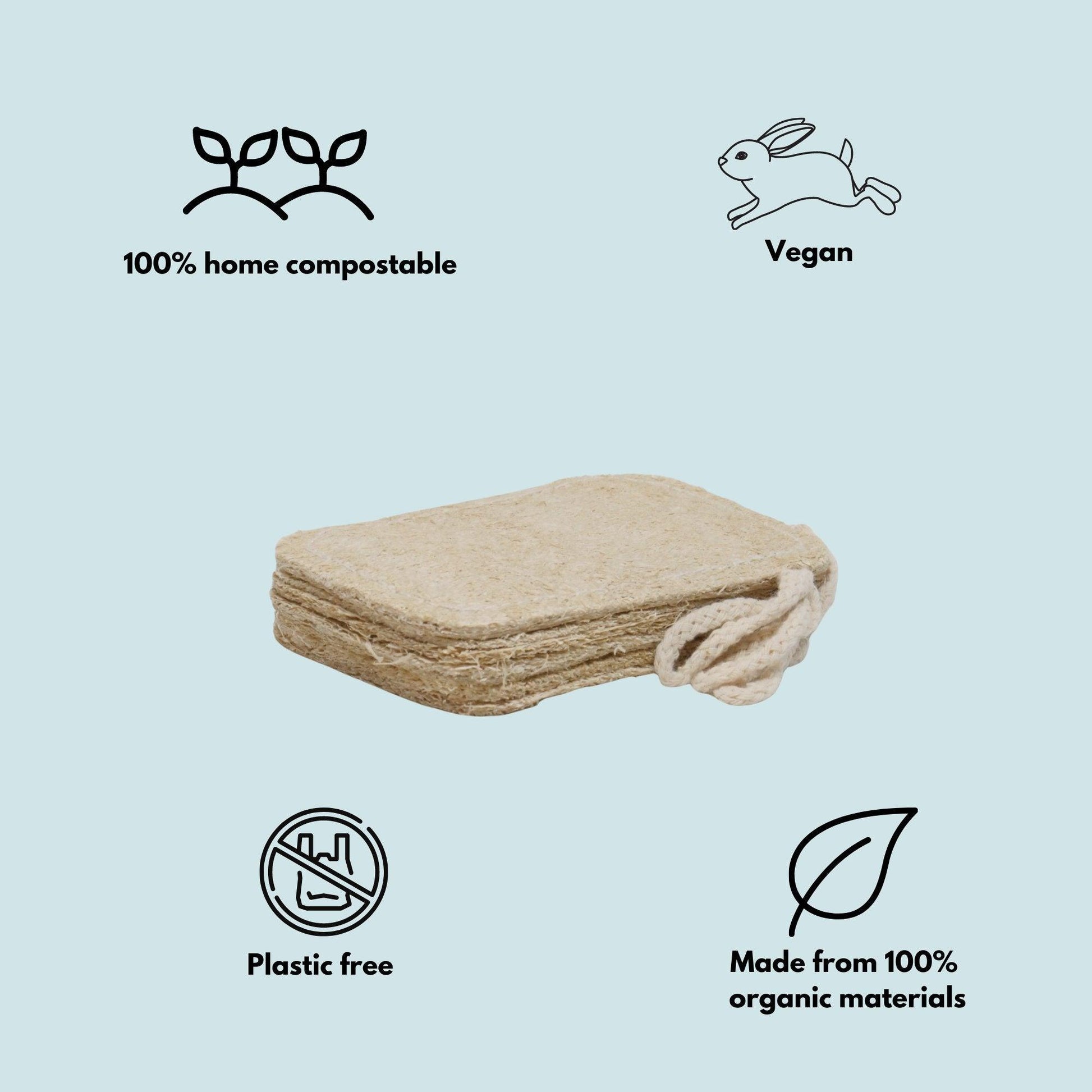 Compostable Kitchen Sponges - Wildwood Eco